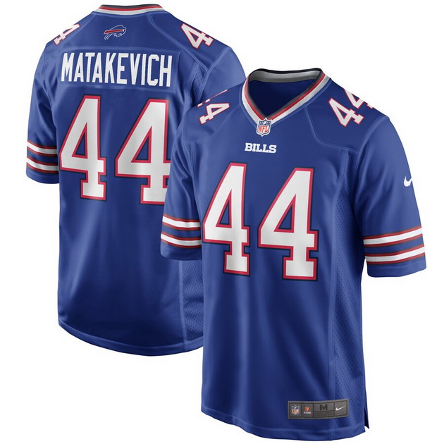 mens nike tyler matakevich royal buffalo bills game player jersey